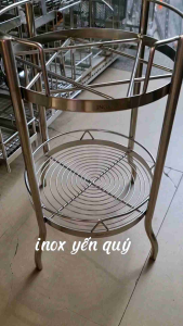 INOX 304 CHÂN ĐỨNG ĐỂ NỒI CƠM TRÒN VÀ BÌNH NƯỚC INOX 304 DẦY DẶN CHẮC CHẮN TIỆN LỢI NGĂN NẮP CHO KHÔNG GIAN NHÀ BẠN