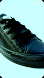 Sepatu Sekolah Hitam Polos Anti Air
