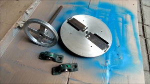 Piringan Rajang Singkong & Rumah Pisau Rajang Serbaguna Assy