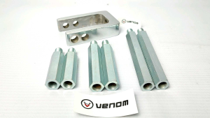 PENINGGI SHOCK DEPAN BELAKANG HONDA CRF 150L  5cm 7cm 10cm