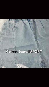 MixuKids- Celana Jeans Import 9-14thn/ Celana Pendek jeans Anak Tanggung/ Celana Jeans Import Korean