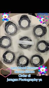 Lens Hood Flower 52mm Nikon 18-55mm Fujifilm X-A5 X-A20 15-45mm Canon