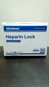 Heparin Lock Transparent 100s: Specifications & Usage