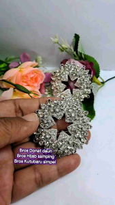 Bros Hijab Samping, Bros Dada Klasik, Bros Dada Mewah, dan Bros Donat Motif