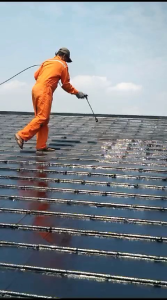 Aspal cair anti bocor untuk beton, baja, kayu & besi