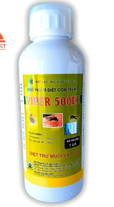 VIPER 500ec 1 Lít THUỐC DIỆT CÔN TRÙNG CÔNG DỤNG SÂU ĂN LÁ BỌ CHÉT GIÁN KIẾN RUỒIMUỖI Tính độc cao BỘ Y TẾ CẤP PHÉP