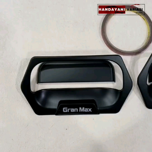 Paket Cover Handle Outer Pintu Daihatsu Gran Max Hitam Motif Sporty