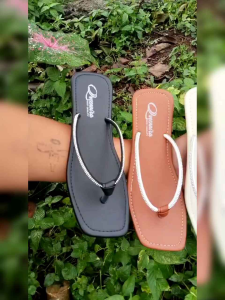 LIVINA sendal jepit mutiara wanita terbaru 31-40 nonslip