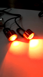 lampu mata elang bracket nyala kedip strobo bisa semua motor harga sepasang / lampu mata elang breket nyala kedip kiri kanan dan kedip bareng 12 volt motor dan mobil