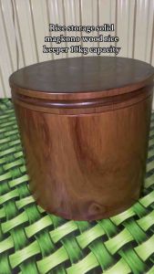 10kls Rice Keeper Storage ( Solid magkuno iron wood)