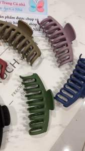 Kẹp tóc gấp tóc 18 răng bằng nhựa loại lớn dài 11cm GAP32