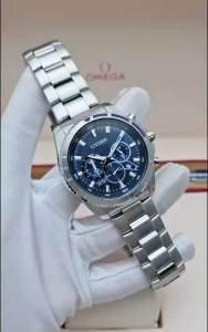 Đồng Hồ Nam Citizen AN8201-57L Quartz Size 46.4 Blue Chronograph