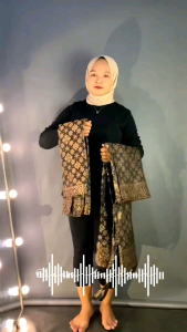 Rok Songket Kebaya Span - Karet Kiri Kanan Dan Resleting Belakang - Bawahan Rok Kebaya