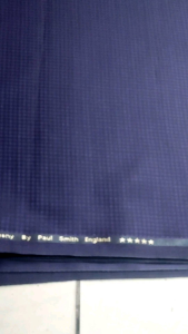 (hrg 1 mtr) Kain Bahan stelan jas semi wool kotak paul smith 190s /Bahan semi wool kotak kotak paul smith