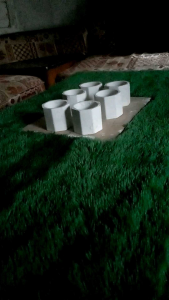 pot mini pot sekulen pot kaktus pot souvenir pot wadah lilln putih