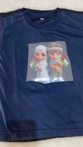 terbaru!!! kaos anak murah motif PAL*STINA bahan berkualitas