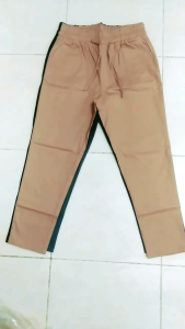 Celana Panjang Wanita Jumbo Baggy Bahan Katun Stretch Tebal Terlaris