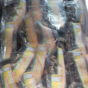 Kerupuk Kulit Ikan Remang kemasan 40gram paket isi 3 bungkus untuk camilan santai gurih kriuk banget