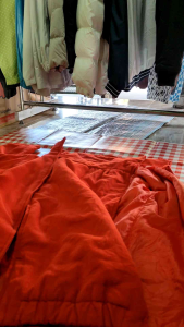 เสื้อโค้ทกันหนาวมือสองนำเข้าจากญี่ปุ่นผ้าวูสภาพดีไม่มีตำหนิซักแล้ว