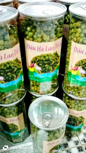 1Kg Đậu Hà Lan Sấy Tỏi Ớt Giòn ngon Đậm vị tốt cho người ăn kiêng