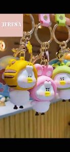 【TERESA】A67 Rantai Kunci Itik Kartun Comel untuk Beg /Kereta逗酱萌鸭钥匙扣 Cartoon Duck Keychain 可爱鸭子钥匙圈/包包挂件