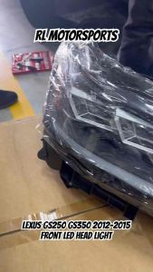 Lexus GS250 GS350 2012 2013 2014 2015 LED DRL headlamp headlight head lamp light bodykit body kit GS 300 350
