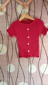 Baju Rajut Anak Kriwil Lengan Pendek & Kancing: Panduan Utama