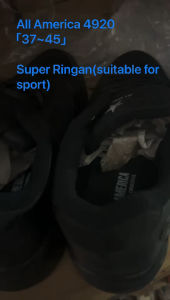 ALL AMERICA 4920 Kasut Sekolah Hitam Bertali Super-Ringan (SUITABLE FOR SPORT) / School Shoes Black Lightweight Shoes