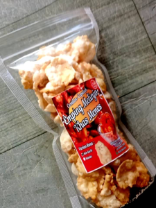 cemilancepuluh emping melinjo keceprek khas menes asin gurih