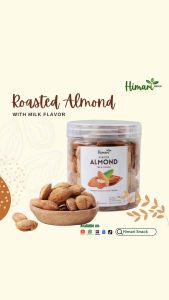 Himari Kacang Almond Kulit Cangkak Manis Gurih 250gr