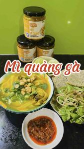 [VEGAN] XỐT MÌ QUẢNG HiXOT HŨ 220GRAM chay mặn đều dùng được