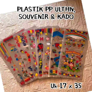 PLASTIK PP ULANG TAHUN SOUVENIR KADO DLL.