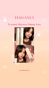 HANASUI Lipcream Boba Edition / Lipstik Hanasui Matterodable - BPOM