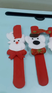 Gelang Santa 1 Pcs / Gelang Natal Anak / Aksesories Xmas / Aksesories Merry Christmas / Gelang Tangan Natal / Perlengkapan Natal / Gelang Anak