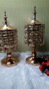 Toples Permen Kue Kristal Gold Lebaran