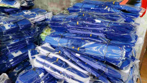 Lobby Duster Set Plat 80cm / Pel Lantai Akrilik