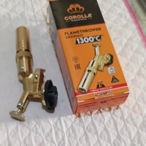 Đầu khò ga mini bằng đồng có đánh lửa dùng lắp cho bình ga nhỏ