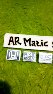 emblem plat stainless LIQUI MOLY pnp hugger airblade cover filter cover sensor vario beat pcx adv scoopy