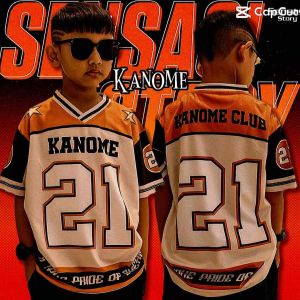 Kanome Baju Anak Oversize Unisek Number NFL Karakter Premium Usia 3-12 Tahun Bahan Dryfit Brazil Embos