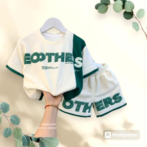 Setelan Topi & Celana Pendek Anak Laki-Laki Wafle Motif Modern Nyaman Usia 1-5 Tahun