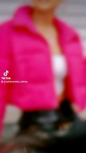 Jaket Winter Wanita & Crop Jaket Gelembung Musim Dingin