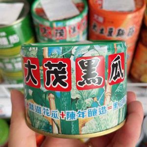 Dưa leo ngâm nước tương hiệu Đại Mậu Đài Loan 170g 大茂黑瓜