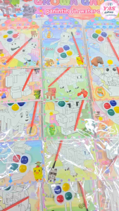 20pcs GROW A GARDEN PAINTING WATER COLOR/loot bag fillers /paninda /giveaways/party favors.