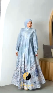 Gaya Desain Modern & Jenna Dress Haniya Printing Premium