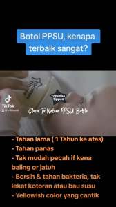 Tommee Tippee Super Soft Teat PPSU 5oz 150ml 9oz 260ml Clear  Blue Bird  Pink Elephant with Box Botol Susu Tahan Lama