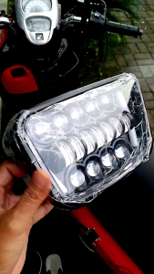 LAMPU DEPAN DAYMEKER Rxking Oval Led 16 set Breket lampu model Bpro