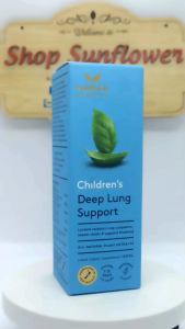 Siro Harker xanh dương bổ phổi Deep Lung Support cho bé 150ml của New Zealand