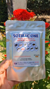 SOTIBAC ONE Hỗ Trợ Tăng Sức Đề Kháng Chống Sốc Môi Trường Cho Cá Lươn Ếch 250g