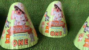 10 pcs customized Party Hats