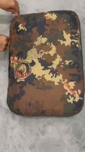 Võng dù in Lính 3 lớp dày khổ 250cm có mùng hàng Siêu Cấp